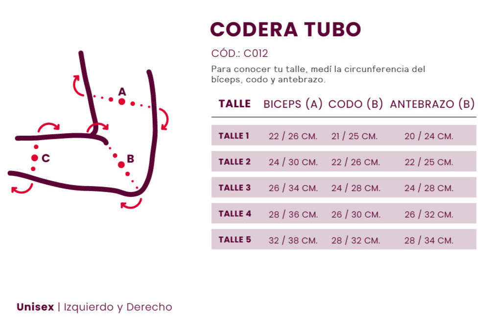 Descubre la codera tubo de neopreno, ideal para ofrecer soporte y protección a tus codos durante actividades deportivas o en tu rutina diaria. Fabricada con materiales de alta calidad, proporciona comodidad, estabilidad y ayuda en la recuperación de lesiones. Perfecta para evitar molestias y mejorar el rendimiento físico.