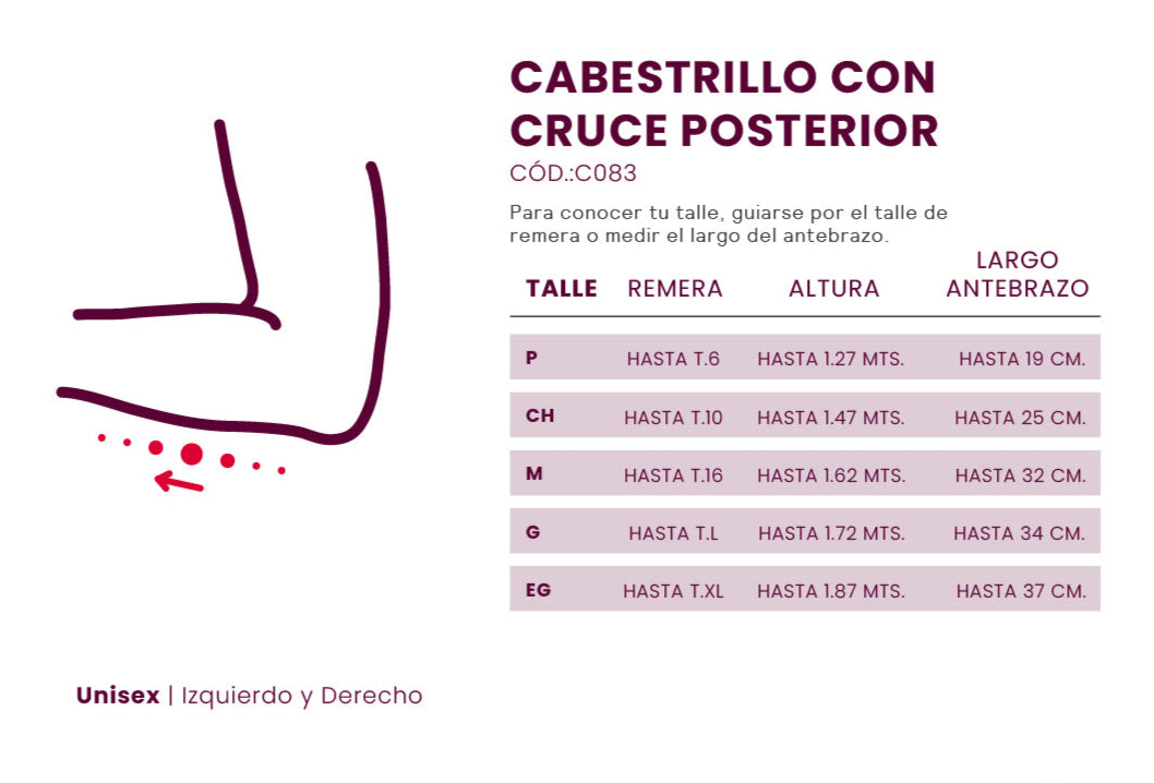 CABESTRILLO CON CRUCE