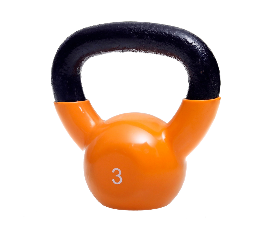 PESA RUSA DE FUNDICIÓN RECUBIERTA EN VINILO 3 KG