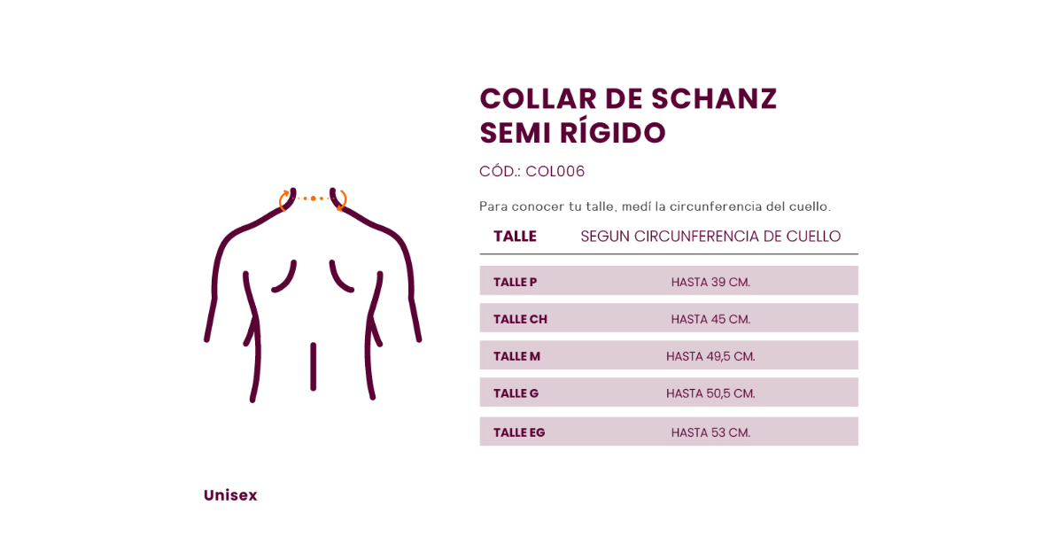 COLLAR SCHANZ SEMIRRÍGIDO - COL006