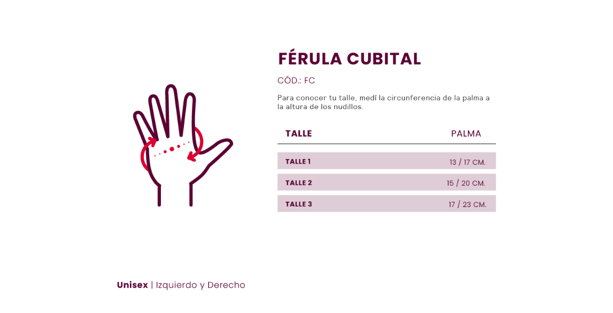 FÉRULA CUBITAL NEOP - FC