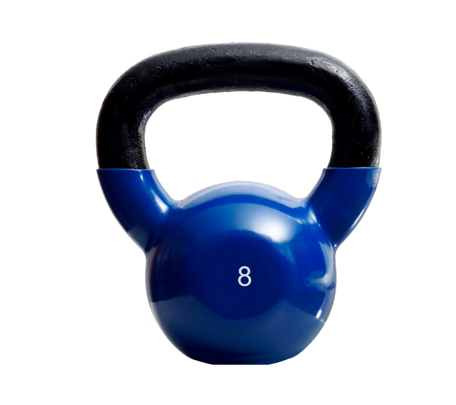 PESA RUSA DE FUNDICIÓN RECUBIERTA EN VINILO 8 KG