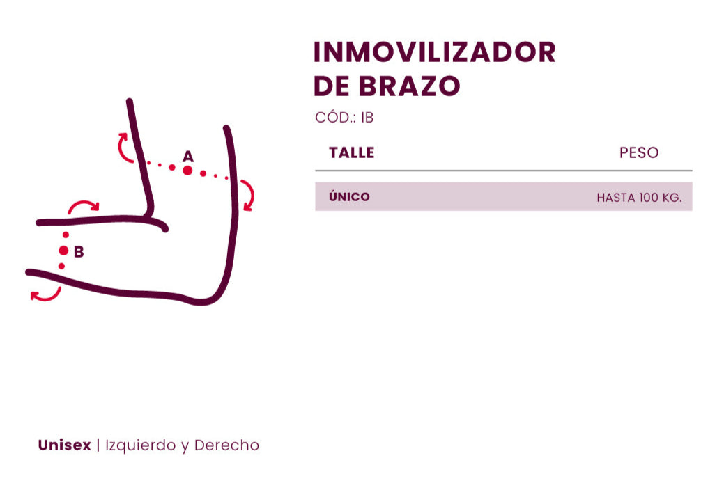 INMOVILIZADOR DE BRAZO - IB