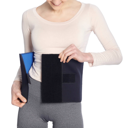 FAJA LUMBAR BALLENADA EN NEOPRENE - F043