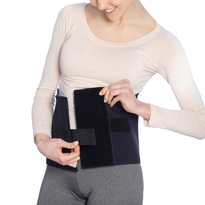 FAJA LUMBAR BALLENADA EN NEOPRENE - F043